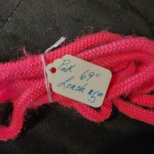 Pink Dog Leash